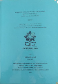 Representasi Nilai Hijrah Pada Film 172 Days Karya Nadzira Shafa. Skripsi. Komunikasi dan Penyiaran Islam