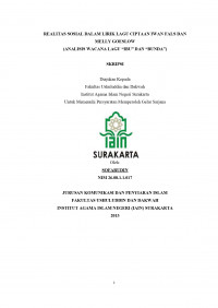 REALITAS SOSIAL DALAM LIRIK LAGU CIPTAAN IWAN FALS DAN MELLY GOESLAW (ANALISIS WACANA LIRIK LAGU 