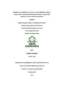 BIMBINGAN KARIER DALAM UPAYA MENUMBUHKAN MINAT WIRAUSAHA SANTRI DI PONDOK PESANTREN YATIM ADH-DHUHAA GENTAN BAKI SUKOHARJO