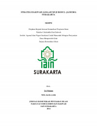 Strategi Dakwah Jamaah Muji Rosul (JAMURO) Surakarta