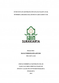 STUDI TENTANG KONSELING PENANGANAN KASUS ANAK PENDERITA DISLEKSIA DALAM FILM TAARE ZAMEEN PAR