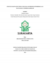 Strategi Dakwah DT Peduli Solo dalam Program Pemberdayaan Masyarakat Gerobak Barokah