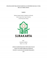 Strategi Komunikasi Solo Radio dalam Mempertahankan Citra Melalui Media Sosial