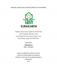 Konsep Tuhan dalam Serat Kidungan Kawedhar