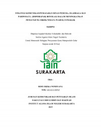 Strategi Komunikasi Pemasaran Dinas Pemuda, Olahraga dan Pariwisata (DISPORAPAR) Boyolali dalam Meningkatkan Pengunjung Objek Wisata Waduk Cengklik