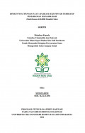 EFEKTIVITAS PENGGUNAAN APLIKASI HAJI PINTAR TERHADAP PEMAHAMAN MANASIK HAJI (Studi Kasus di KBIH Mandiri Solo)