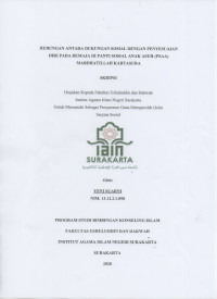 Hubungan Antara Dukungan Sosial dengan Penyesuaian Diri Pada Remaja di Panti Sosial Anak Asuh (PSAA) Mardhatillah Kartasura