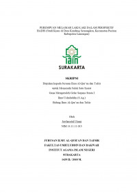 Perempuan Melamar Laki-Laki Dalam Perspektif Hadis (Studi kasus di Desa Semangkon, Kecamatan Paciran Lamongan)