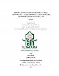 Pencitraan Taman Gemolong Edupark oleh Dinas Perumahan dan Kawasan Permukiman Kabupaten Sragen dalam Optimalisasi Fungsi Taman Kota