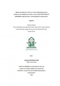 Media Konseling Visual Untuk Meningkatkan Pemusatan Perhatian Pada Anak Attention Deficit Disorder (ADD) Di SLB-C YPSLB Kerten Surakarta