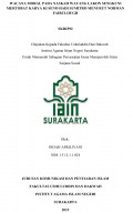 WACANA MORAL PADA NASKAH WAYANG LAKON SENGKUNI MERTOBAT KARYA KI SENO HADI SUMITRO MENURUT NORMAN FAIRCLOUGH