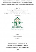 PENGARUH TINDAKAN SPIRITUAL EMOTIONAL FREEDOM TECHNIQUE (SEFT) TERHADAP JIWA ENTREPRENEURSHIP KOMUNITAS RIMBA DEBEGAN MOJOSONGO KOTA SURAKARTA