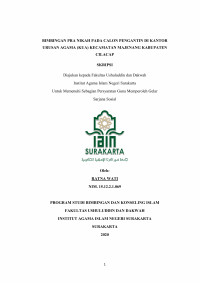 BIMBINGAN PRANIKAH PADA CALON PENGANTIN DI KANTOR URUSAN AGAMA (KUA) KECAMATAN MAJENANG KABUPATEN CILACAP