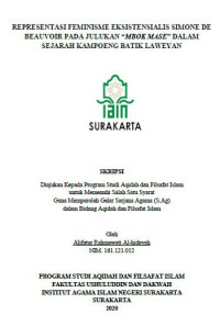 Representasi Feminisme Eksistensialis Simone de Beauvoir pada Jukan Mbok Mase dalam Sejarah Kampoeng Batik Laweyan