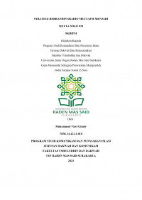 Strategi Rebranding Radio Metta FM menjadi Metta Solo FM