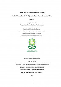 China dalam Sudut Pandang Santri (Analisis Wacana Teun A. Van Dijk dalam Buku Islam Indonesia dan China)