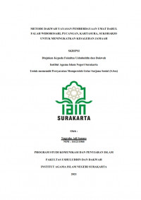 Metode Dakwah Yayasan Pemberdayaan Umat Darul Falah Widorosari, Pucangan, Kartasura, Sukoharjo Untuk Meningkatkan Kesalehan Jamaah