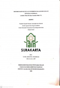 Metode Dakwah Gus Ali Gondrong Dalam Menangani Kenakalan Remaja (Analisis Video Di Akun Youtube Mafis TV)