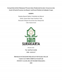 Strategi Dakwah Kiai Muhammad Wiyanto dalam Membentuk Karakter Entrepreneurship Santri di Pondok Pesantren dan Rumah Asuh Daarul Muthola'ah Kalijambe Sragen