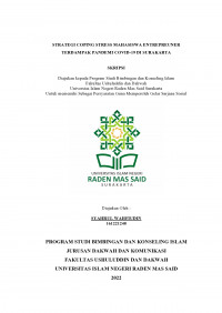 Strategi Coping Stress Mahasiswa Entrepreneur Terdampak Pandemi Covid-19 di Surakarta