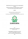 Resiliensi Keluarga pada Keluarga Terkonfirmasi Covid-19 (Studi Kasus Pada Keluarga yang Anggota Keluarganya Terkonfirmasi Covid-19 di Desa Palur, Kecamatan Mojolaban, Sukoharjo)