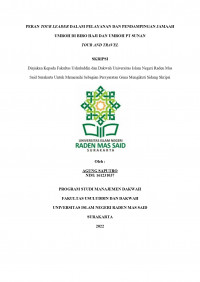 Peran tour leader dalam pelayanan dan pendampingan jamaah umroh di Biro haji dan umroh PT Sunan Tour and Travel