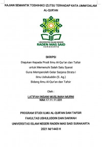 Kajian Semantik Toshihiko Izutsu Terhadap Kata Ummi dalam Al-Qur'an