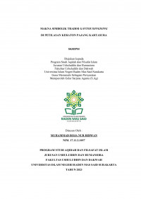 Makna Simbolik Tradisi Gantos Songsong di Petilasan Keraton Pajang Kartasura