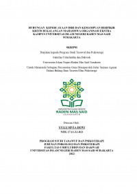 Hubungan Kepercayaan Diri Dan Kemampuan Berpikir kritis Di Kalangan Mahasiawa Organisasi Ekstra Kampus Universitas Islam Negeri Raden Mas Said Surakarta