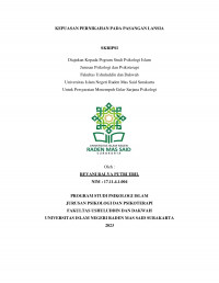 KEPUASAN PERNIKAHAN PADA PASANGAN LANSIA