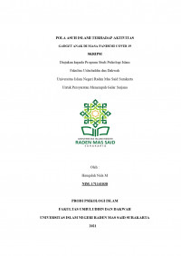 POLA ASUH ISLAMI TERHADAP AKTIVITAS GADGET ANAK DI MASA PANDEMI COVID-19