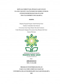 KEPUASAN HIDUP PADA PEMAIN GAME ONLINE PLAYER UNKNOWN