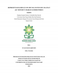 REPRESENTASI KASIH SAYANG IBU DALAM FILM IBU MAAFKAN AKU MENURUT CHARLES SANDERS PEIRCE