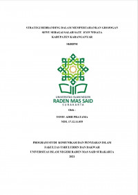 STRATEGI REBRANDING DALAM MEMPERTAHANKAN GROJOGAN SEWU SEBAGAI SALAH SATU ICON WISATA KABUPATEN KARANGANYAR