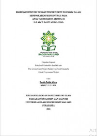 Bimbingan Individu Dengan Teknik Token Economy Dalam Meningkatkan Konsentrasi Pada Anak Tunagrhaita Sedang Di SLB ABCD Bakti Sosial Simo