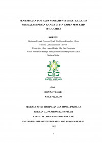 Penerimaan Diri Pada Mahasiswi Semester Akhir Menjalani Peran Ganda di UIN RADEN MAS SAID Surakarta