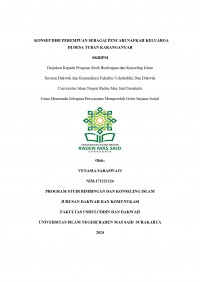 Konsep Diri Perempuan Sebagai Pencari Nafkah Keluarga Di Desa Tuban Karanganyar