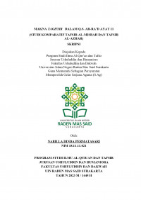 Makna Taghyir  Dalam Q.S. Ar-Ra’d Ayat 11 (Studi Komparatif Tafsir al-Mishbah dan Tafsir al-Azhar)