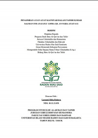 PENAFSIRAN AYAT-AYAT KAUNIYAH DALAM TAFSIR ILMIAH SALMAN ITB ATAS JUZ `AMMA QS. AN-NABA AYAT 6-11