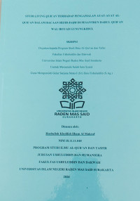 STUDI LIVING QUR’AN TERHADAP PENGAMALAN AYAT-AYAT AL-QUR’AN DALAM BACAAN HIZIB BAḤR DI PESANTREN DARUL QUR’AN WAL IRSYAD GUNUNGKIDUL