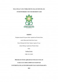 NILAI-NILAI YANG TERKANDUNG DALAM SENI ISLAM: STUDI PEMIKIRAN SEYYED HOSSEIN NASR