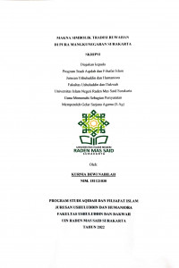 MAKNA SIMBOLIK TRADISI RUWAHAN DI PURA MANGKUNEGARAN SURAKARTA