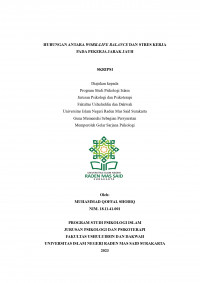 Hubungan antara Work-life Balance dan Stres Kerja pada Pekerja Jarak Jauh