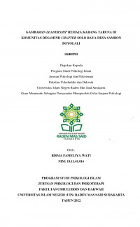 Gambaran Leadership Remaja Karang Taruna di Komunitas Desamind Chapter Solo Raya Desa Sambon Boyolali