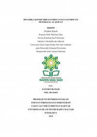 Dinamika Konsep Diri Santriwan dan Santriwati Penghafal Al-Quran