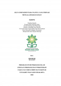 SELF-COMPASSION PADA WANITA YANG PERNAH MENGALAMI KEGUGURAN