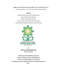 Perilaku Hopelessnes Aktivis Dakwah Kampus Pasca Ditolak Cinta (Studi Fenomoenologi : Cinta Tak Terbalas Aktivis Dakwah Kampus)