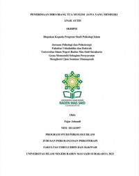 Penerimaan Diri Orang Tua Muslim  Jawa Yang Memiliki Anak Autis