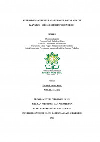 KEBERMAKNAAN HIDUP PADA PERSONIL DANAR AND THE BLANGKON: SEBUAH STUDI FENOMENOLOGI