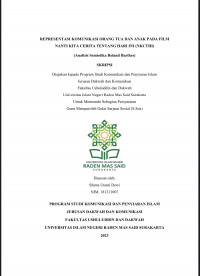 Representasi Komunikasi Orang Tua Dan Anak Pada Film Nanti Kita Cerita Tentang Hari Ini (NKCTHI) (Analisis Semiotika Roland Barthes)